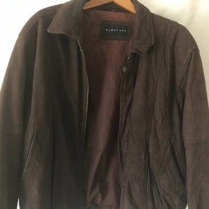 BARACUTA MENS SOFT LEATHER JACKET CHOCALTE BROWN GOOD CONDITION